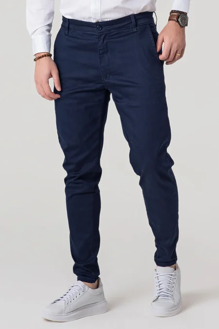 01 calca alfaiataria skinny azul marinho