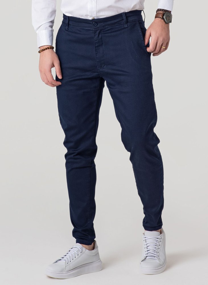 01 calca alfaiataria skinny azul marinho