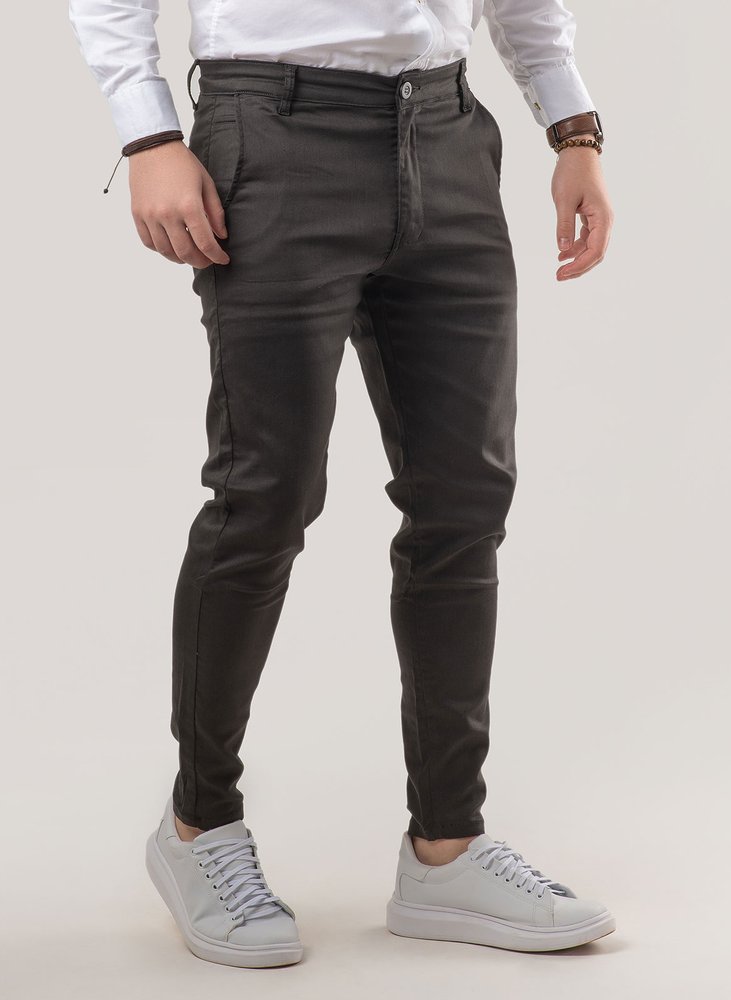 03 calca alfaiataria skinny cinza escuro