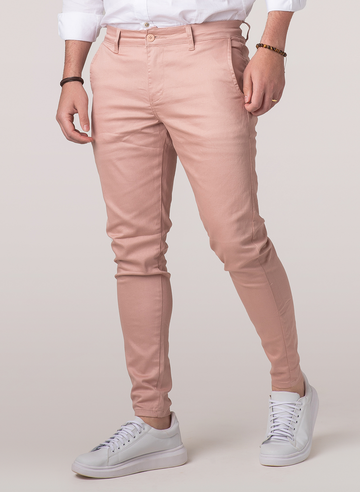 03 calca alfaiataria skinny salmao