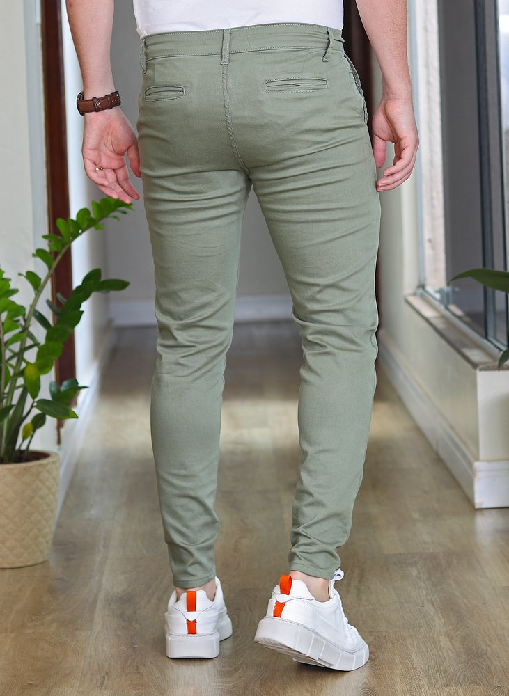 03 calca alfaiataria skinny verde claro