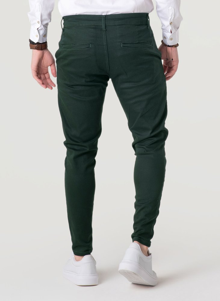 03 calca alfaiataria skinny verde escuro