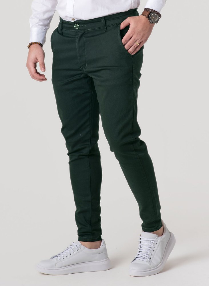 04 calca alfaiataria skinny verde escuro