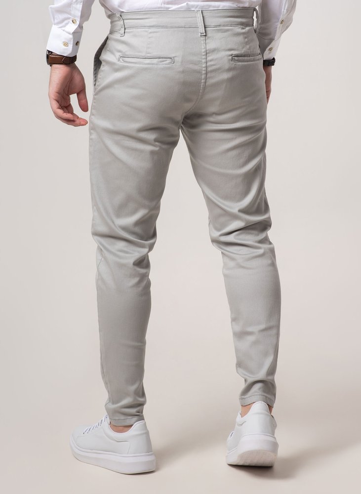 03 calca alfaiataria skinny cinza claro