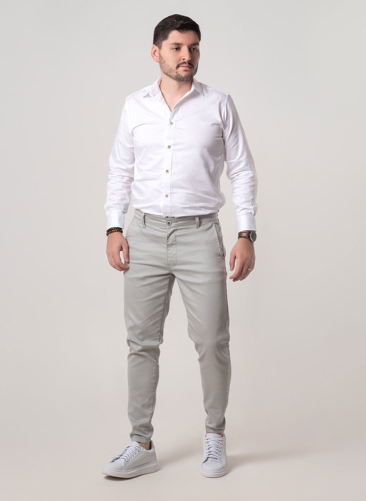 04 calca alfaiataria skinny cinza claro