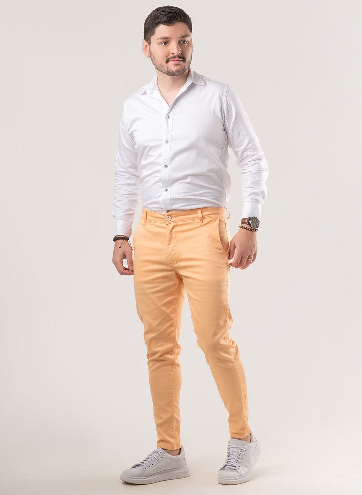 04 calca alfaiataria skinny pessego