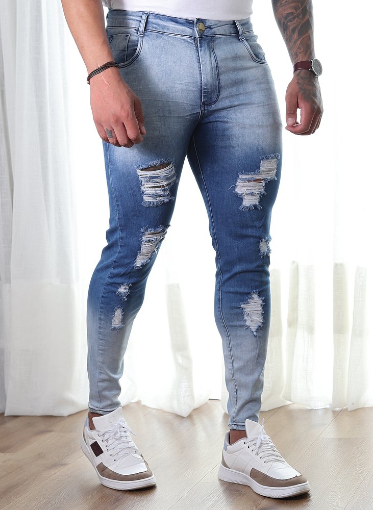Calça Jeans Skinny Dual Impact Traje Urbano