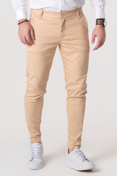 03 calca alfaiataria skinny bege