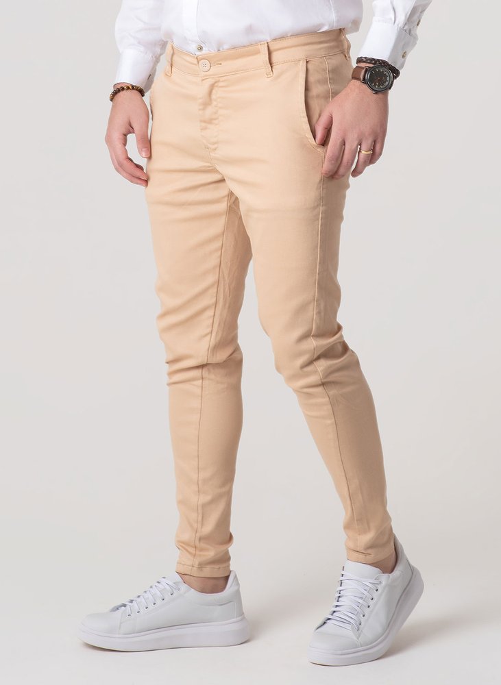 04 calca alfaiataria skinny bege