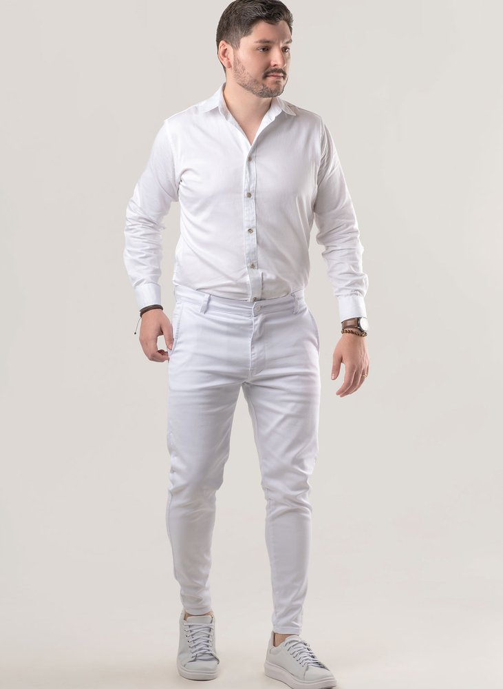 04 calca alfaiataria skinny branca