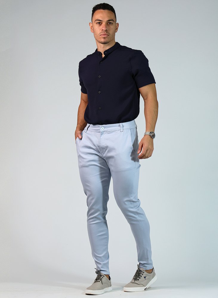 06 calca alfaiataria skinny azul claro