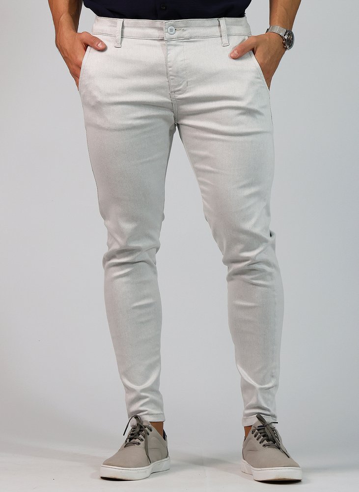 01 calca alfaiataria skinny branco gelo